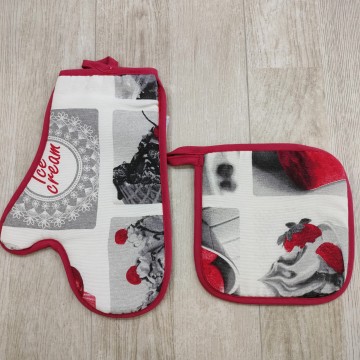 ICE CREAM Set Guanto +...