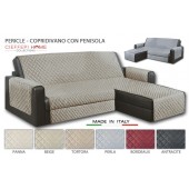 copridivano con penisola double face
