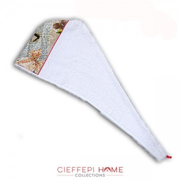 turbante capelli in spugna